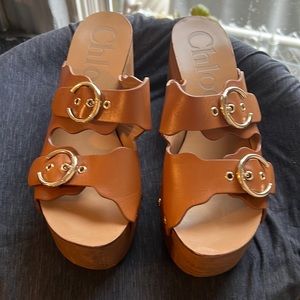 Beautiful Chloe platform sandals